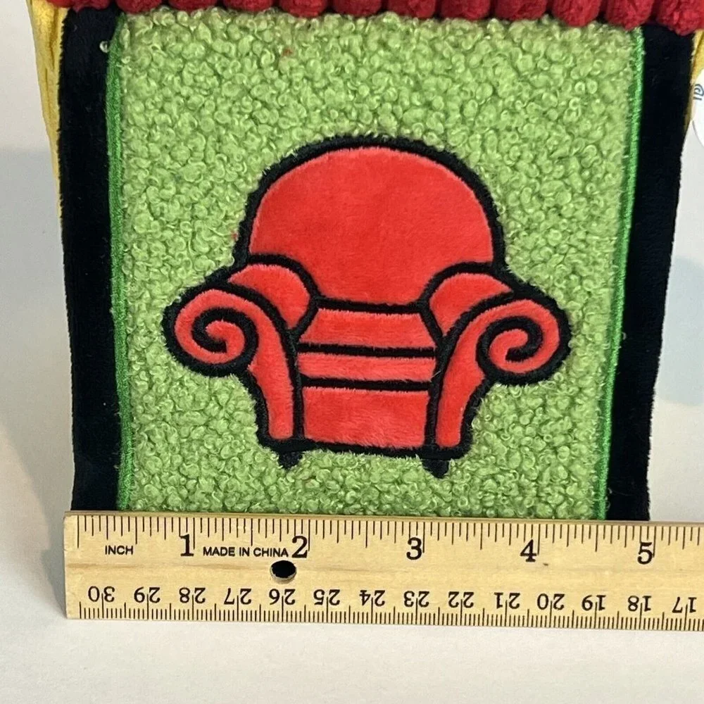 NWOT Barkbox Blue's Clues Handy Dandy Notebook Dog Toy Crinkle Squeaker Large
